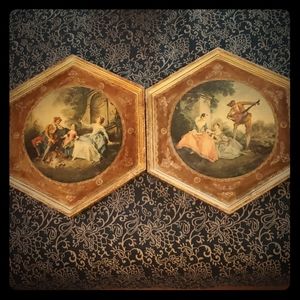 Vintage Made In Italy Lancret Pictures